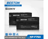 Pin máy ảnh Beston for Sony NP-F750 5200mah