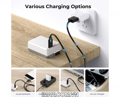 Pin máy ảnh có sạc nhanh Type C K&F Concept NP-FW50 - KF28.0026