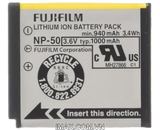 Pin máy ảnh FUJIFILM NP-50, Dung lượng cao