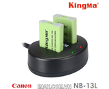 Pin máy ảnh Kingma cho Canonn NB-13L