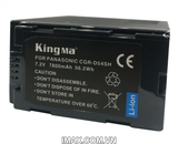 Pin máy quay Kingma for Panasonic CGA-D54SH