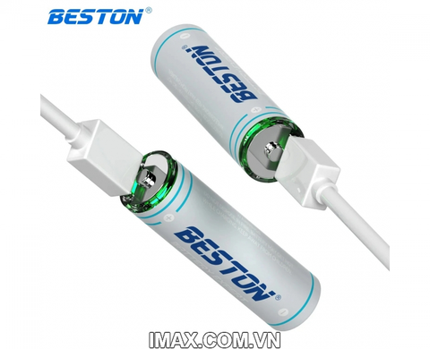 Pin Sạc AA Beston 2AC-60 Lithium 2200mWh 1.5V Type-C