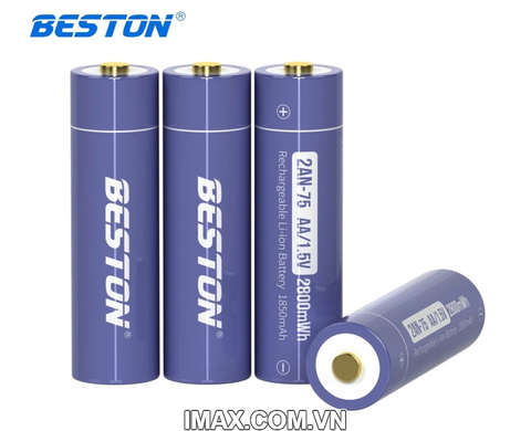 Pin Sạc AA Beston 2AN-75 Lithium Công suất 2800mWh 1.5V