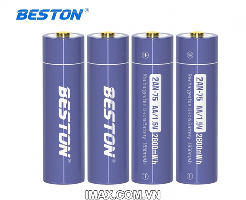 Pin Sạc AA Beston 2AN-75 Lithium Công suất 2800mWh 1.5V