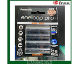 Pin sạc AA Eneloop Panasonic 2600mAh, vỉ 4 viên, Hàng nhập khẩu