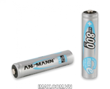 Pin sạc AAA 800mAh Ansman NiMH Micro 1.2V , vỉ 4v