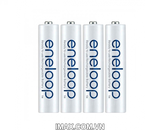 Pin sạc AAA Eneloop 800mAh, Vỉ 4 viên, Nhật nội địa