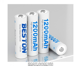 Pin sạc Beston AA 1.2V Ni-MH 1200mAh - 4 pin