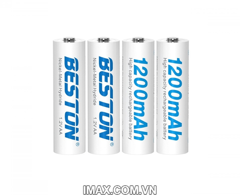 Pin sạc Beston AA 1.2V Ni-MH 1200mAh - 4 pin