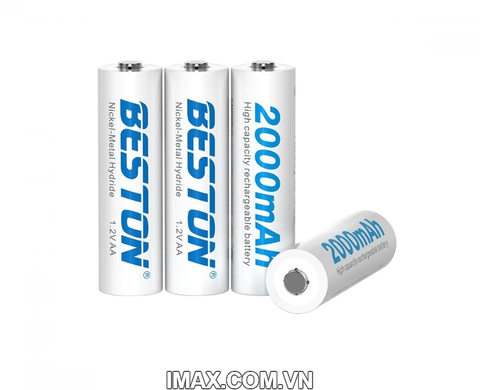 Pin sạc Beston AA 1.2V Ni-MH 2000mAh - 4 pin
