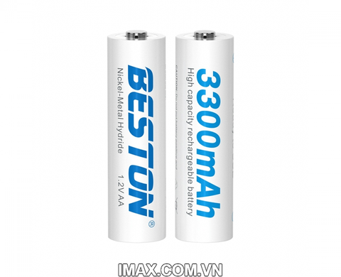 Pin sạc Beston AA 1.2V Ni-MH 3300mAh - 4 pin