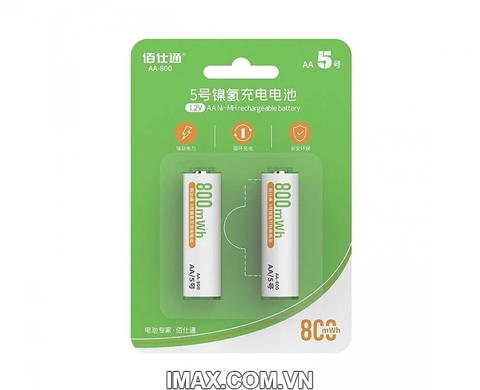 Pin Sạc Beston AA 800mWh 1.5V - 2 pin