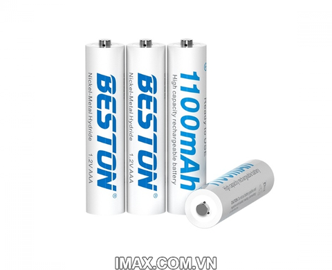 Pin sạc Beston AAA 1.2V Ni-MH 1100mAh - 4 pin