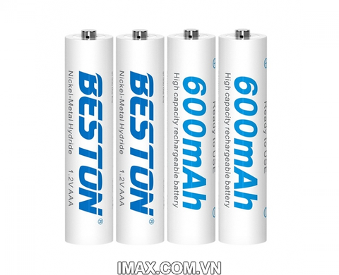 Pin sạc Beston AAA 1.2V Ni-MH 600mAh - 4 pin