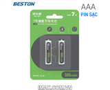 Pin Sạc Beston AAA 500mWh 1.5V