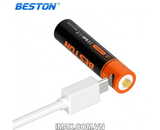 Pin Sạc Micro-USB AAA Lithium 1000mWh 1.5V Beston 3AM-28