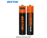 Pin Sạc Micro-USB AAA Lithium 1000mWh 1.5V Beston 3AM-28