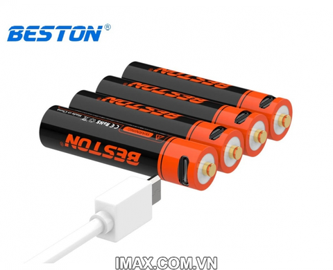 Pin Sạc Micro-USB AAA Lithium 1000mWh 1.5V Beston 3AM-28