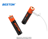 Pin Sạc Micro-USB AAA Lithium 1000mWh 1.5V Beston 3AM-28