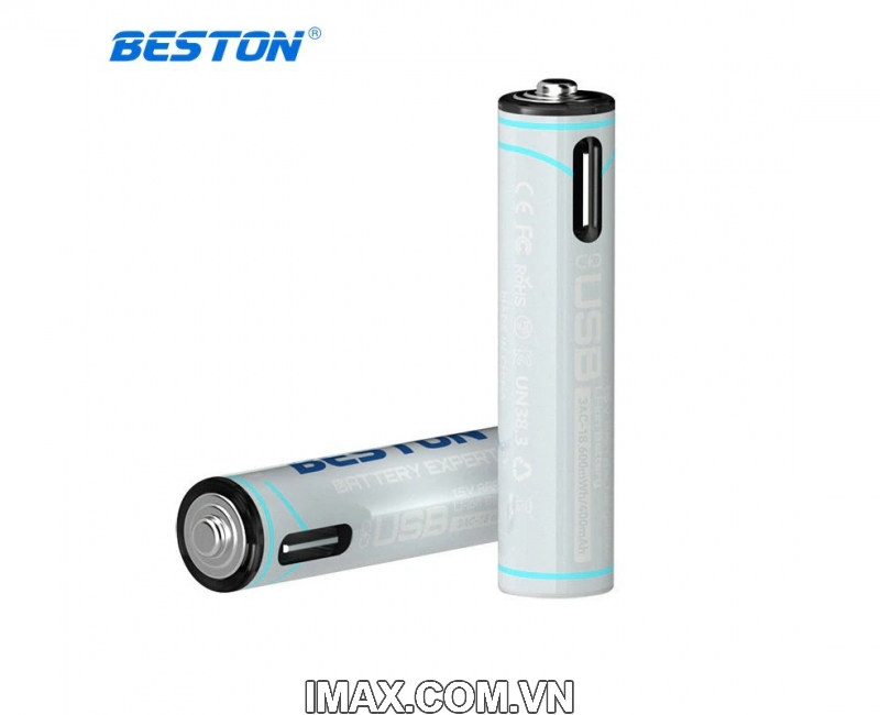 Pilas Recargables USB AAA Beston 3AC-18 - Potencia Inteligente y Duradera - Pila Recargable Usb Aaa 3ac18