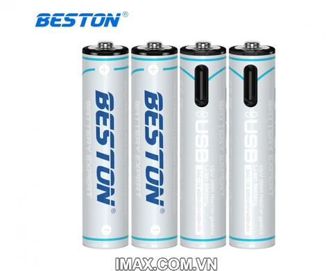 Pin Sạc USB-C AAA Lithium 600mWh 1.5V Beston 3AC-18