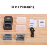 Bộ 2 pin 1 sạc đôi Kingma cho Nikon EN-EL3E Ver 3