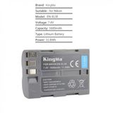 Bộ 2 pin 1 sạc đôi Kingma cho Nikon EN-EL3E Ver 3