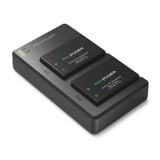 Bộ 2 pin 1 sạc Ravpower for Canon LP-E17