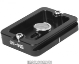 Plate BM-50 cho chân máy ảnh Coman