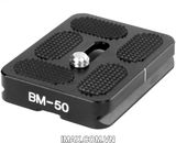 Plate BM-50 cho chân máy ảnh Coman
