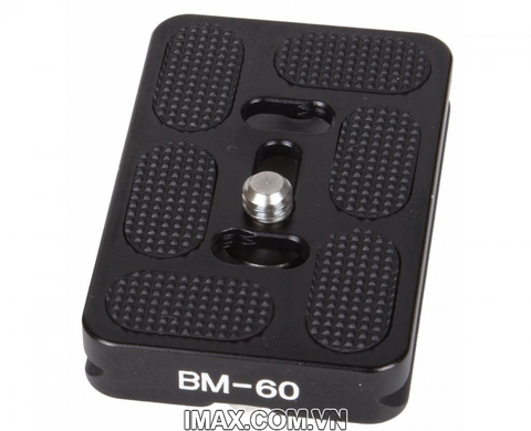 Plate BM-60 cho chân máy ảnh Coman