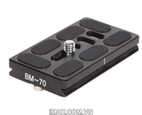Plate BM-70 cho chân máy ảnh Coman