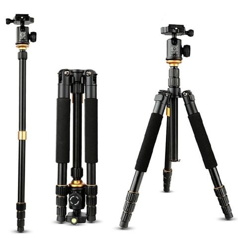 Chân máy ảnh Tripod/ Monopod Beike Q999S + Q02 New