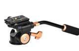 Đầu ball head quay phim Beike QZSD-Q08S -Tay cầm dài