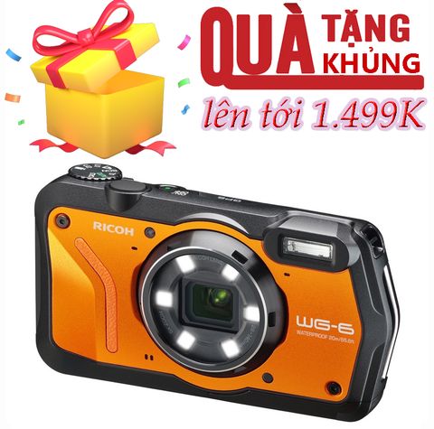 Máy ảnh chống nước Ricoh WG-6
