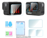 Tấm dán cường lực GoPro Hero 9 Black, 10 Black,11 Black,12 black  Dán màn hình + ống kính