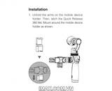 DJI Osmo part 45 Rode Video Micro & OSMO 360 Quick Release Mic Mount dây nối và thân mic thay thế
