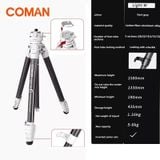 Chân máy ảnh Coman Light W/G