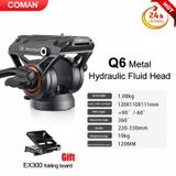 Đầu ball video Coman Q6 quay mượt mà
