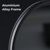 Filter K&F Concept B Series ND2-ND400 (KF01.1102-KF01.1114) giảm 1-9Stop, 37-82mm