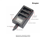 Sạc 3 pin Kingma cho Gopro 5/6/7- BM042