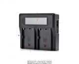 Sạc đôi Kingma BM021 dùng cho pin Sony NP-F550/F570/F770/F970