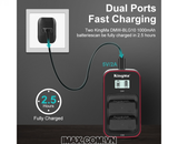 Sạc đôi Kingma BM058-BLG10 Màn hình LCD for Panasonic BLG10