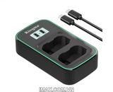 Sạc đôi Kingma BM058Q-ENEL15 Màn hình LCD for Nikon EN-EL15