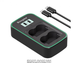 Sạc đôi Kingma BM058Q-W235 Màn hình LCD for Fujifilm NP-W235