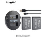 Sạc đôi Kingma cho pin Canon LP-E12