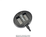 Sạc đôi Kingma cho pin Canon LP-E12