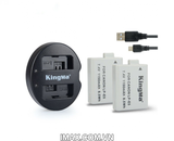 Sạc đôi Kingma cho pin Canon LP-E5