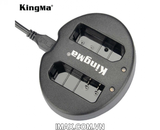 Sạc đôi Kingma cho pin Nikon EN-EL14