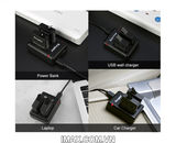 Sạc đôi Kingma for GoPro Hero 5/6/7- T501